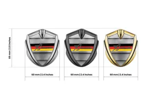Hamann Metall Kuppel Emblem Pro Stil Aus Edelstahl Basis
